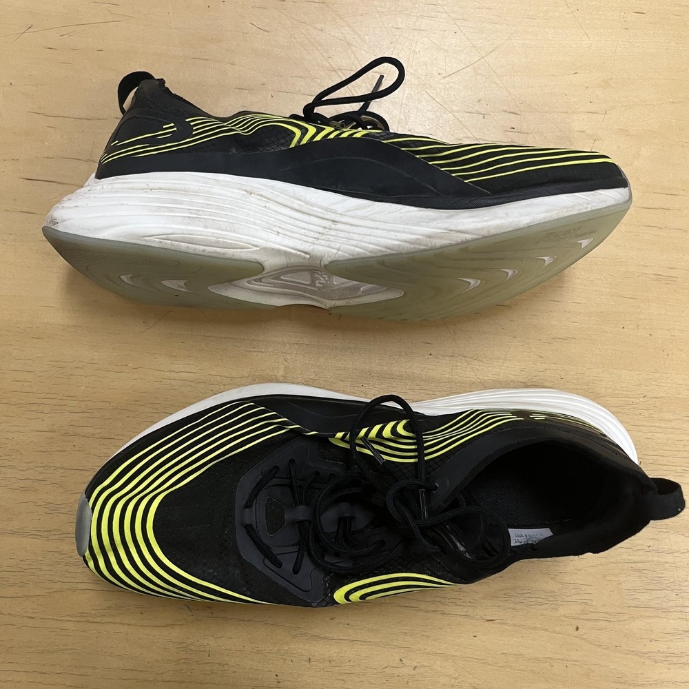 APL Streamline Shoes Mens‎ Size 13 Black Yellow Running Sneakers Gym Athletic